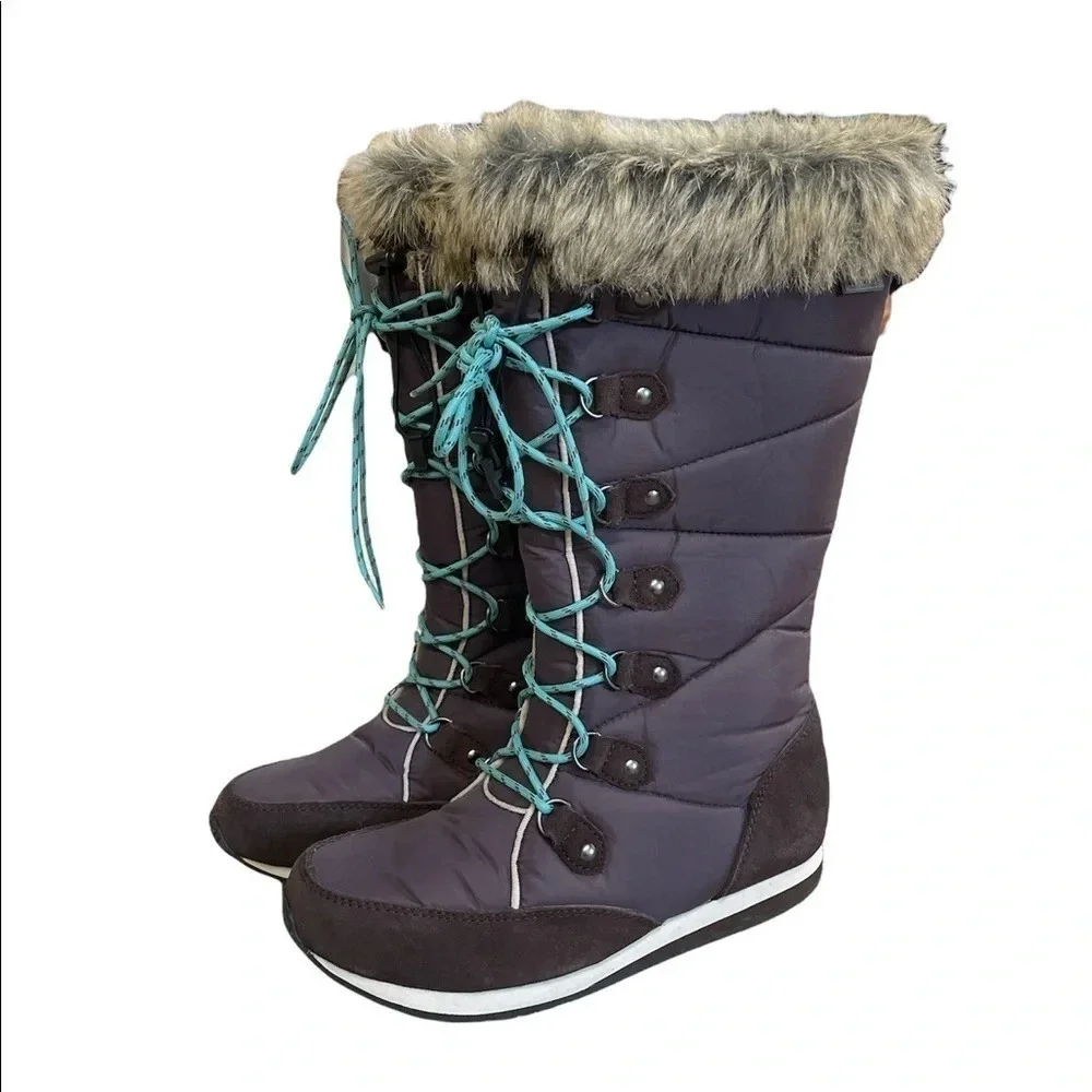 NWOT L.L.Bean Carrabassett Waterproof Lace Up Winter Snow Boots 6.5 Medium